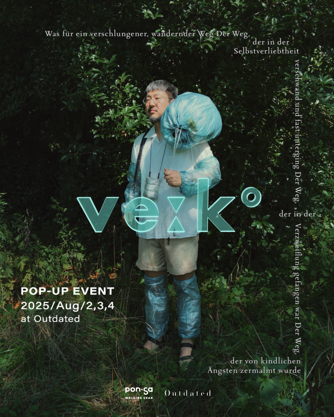veːk° POP-UP EVENTat Outdated2025.8.2(sat) – 4(mon)